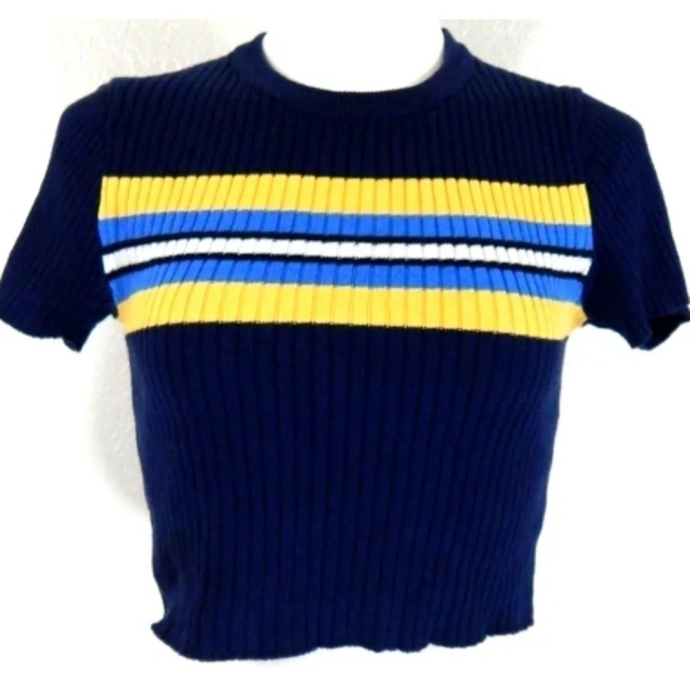 Urban Outfitters Lizzie Striped Sweater Tee